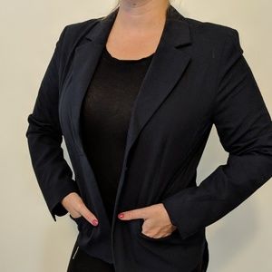 Navy blue classic blazer